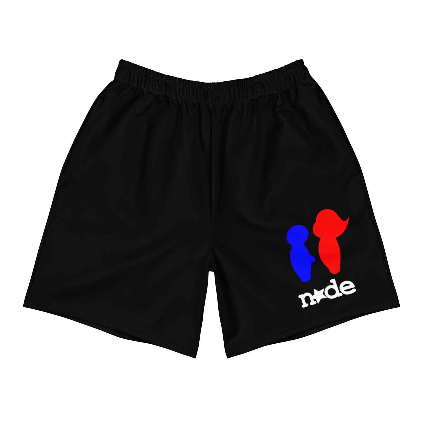 medium nxde All-Over Print Unisex Athletic Long Shorts