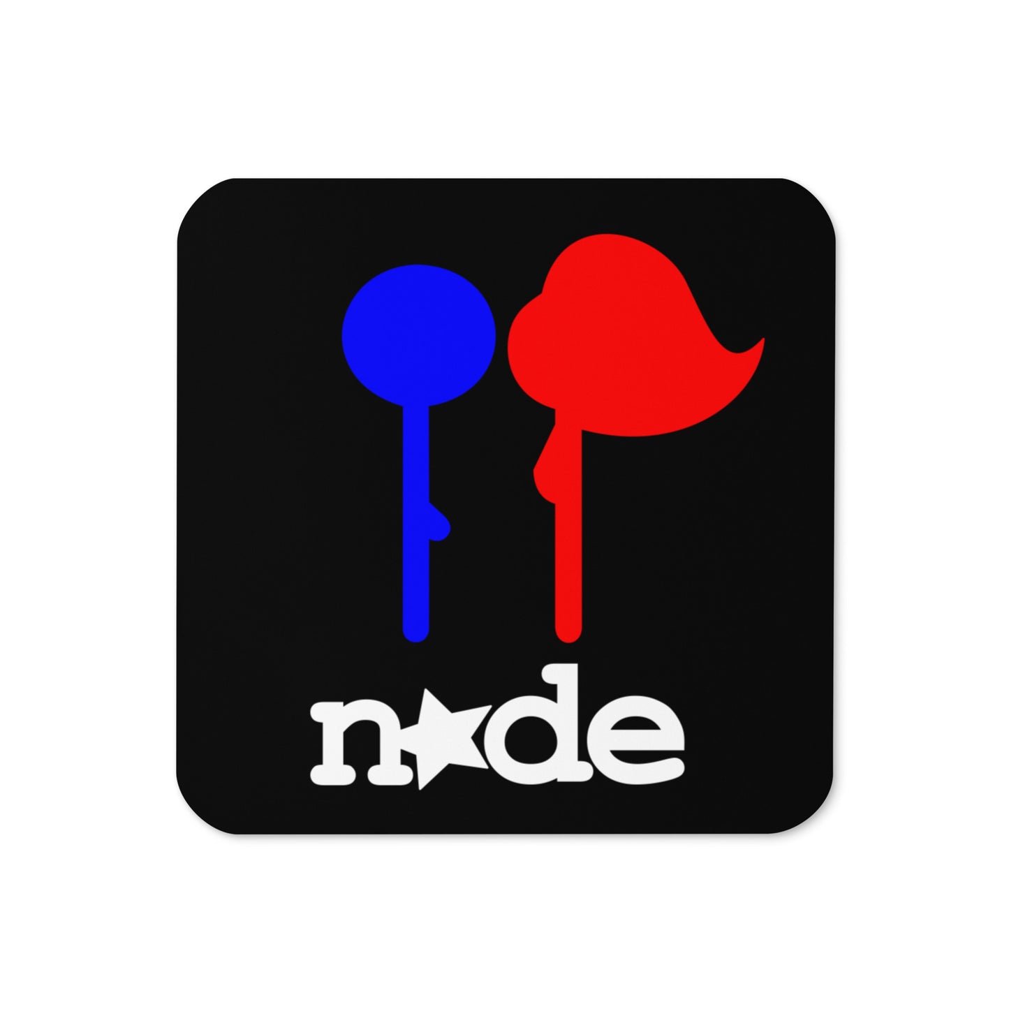 skinny nxde cork-back coaster
