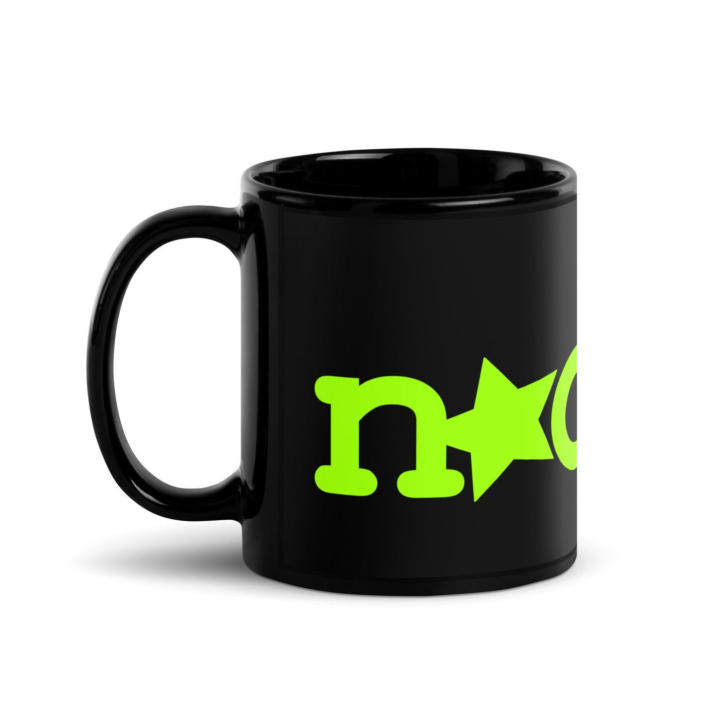 alien nxde black glossy mug