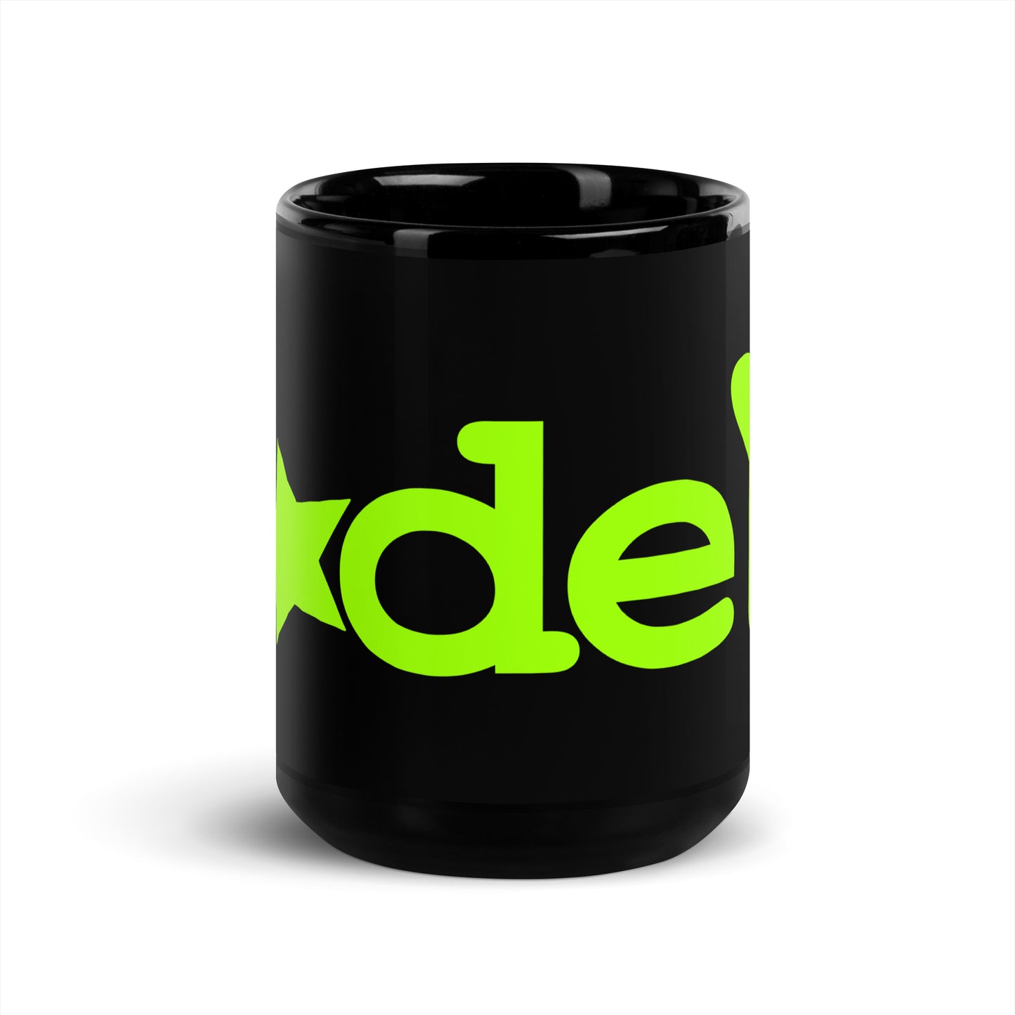 alien nxde black glossy mug