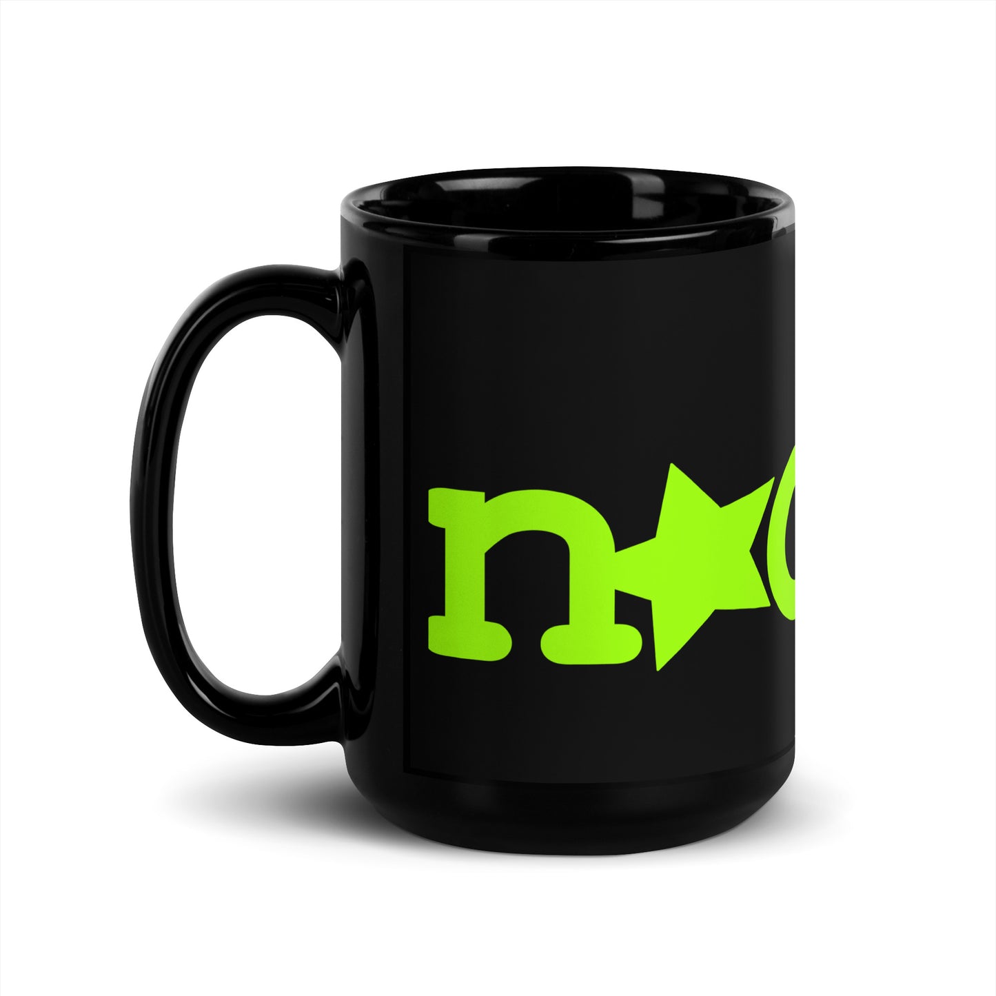 alien nxde black glossy mug