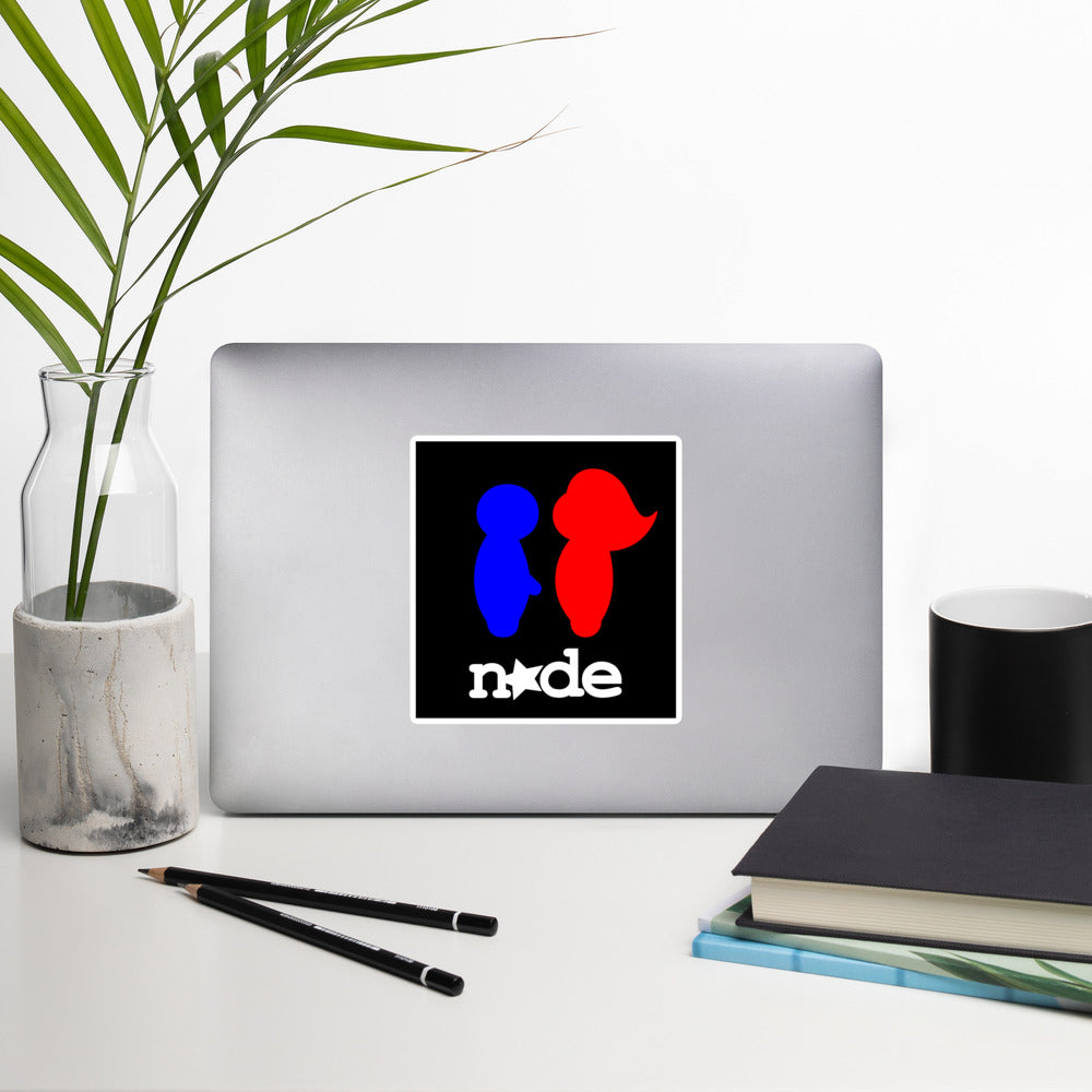 medium nxde bubble-free stickers